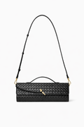 Halle Woven Clutch Crossbody Bag