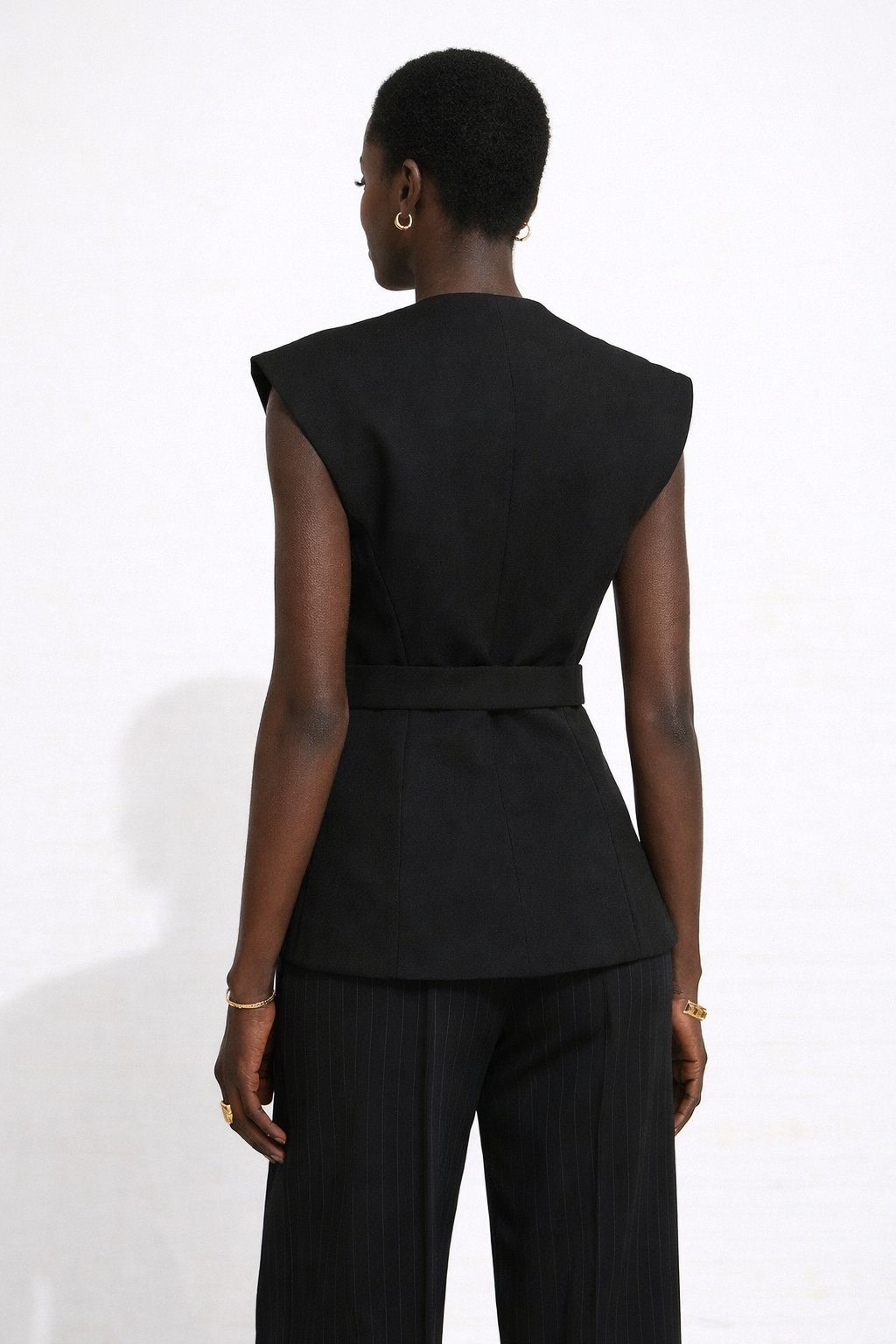 Lori Tailored Single-Breasted Vest