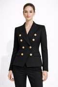 Blazer Similar style to Balmain Affordable Quiet Luxury Double Breasted Blazer UXURY ACCESSIBLE BRAND